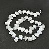 Raw Rough Natural Rainbow Moonstone Beads Strands G-E576-18-3