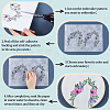 PVA Water-soluble Embroidery Aid Drawing Sketch DIY-WH0514-013-6