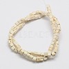 Synthetic Turquoise Beads Strands X-TURQ-G108-4x4mm-09-2