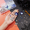   DIY Evil Eye Charm Keychain Making Kits DIY-PH0006-68-6