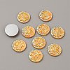 Resin Cabochons CRES-WH0001-49H-1