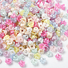 2400Pcs 8 Colors Opaque Acrylic Beads FIND-SP0001-18-7