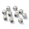 Tarnish Resistant 304 Stainless Steel European Beads STAS-H145-01U-P-2
