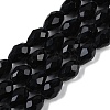 Opaque Solid Color Beads Strands EGLA-N013-P4mm-D01-1