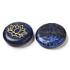 Dyed Natural Lapis Lazuli Cabochons G-C158-04E-2
