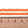 Opaque Glass Beads Strands GLAA-N019-3mm-07-2