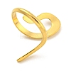 Ion Plating(IP) 304 Stainless Steel Open Cuff Rings RJEW-K245-91G-3