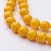 Natural Mashan Jade Round Beads Strands X-G-D263-10mm-XS07-2