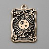 Alloy Enamel Pendants ENAM-WH0064-24G-1