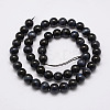 Natural Tiger Eye Bead Strands G-P230-08-A-10mm-2