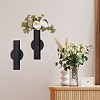 Iron Wall Hanging Vase AJEW-WH0481-420EB-5