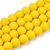 Opaque Glass Beads Strands LS-GLAA-T032-P6mm-MD08-1