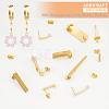 ARRICRAFT 20Pcs 10 Style 304 Stainless Steel Stud Earring Findings STAS-AR0001-32-5