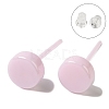 Hypoallergenic Bioceramics Zirconia Ceramic Stud Earrings EJEW-F340-05C-02-1