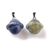Natural Sodalite Pendants G-B041-01P-13-3