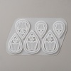 DIY Teardrop Pendant Silicone Molds DIY-TAC0012-66C-1
