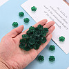 Transparent Frosted Acrylic Bead Caps MACR-S371-04A-735-5
