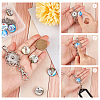 SUNNYCLUE DIY Interchangeable Dome Office Lanyard ID Badge Holder Necklace Making Kit DIY-SC0022-04A-3