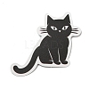 50Pcs PVC Self Adhesive Cat Cartoon Stickers STIC-B001-06-4