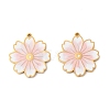 304 Stainless Steel Enamel Pendants STAS-S156-01G-06-1