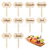 1 Bag Wooden Plant Labels AJEW-CA0004-83B-1