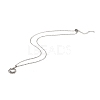 Non-Tarnish Stainless Steel Pendants Necklaces NJEW-K267-01G-P-2