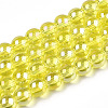Electroplate Transparent Glass Beads Strands LS-GLAA-T032-T10mm-AB12-1