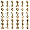 DICOSMETIC 80Pcs Hollow Tibetan Style Alloy Beads TIBEB-DC0001-03-1