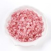 Frosted Transparent Acrylic Beads OACR-N137-72E-1