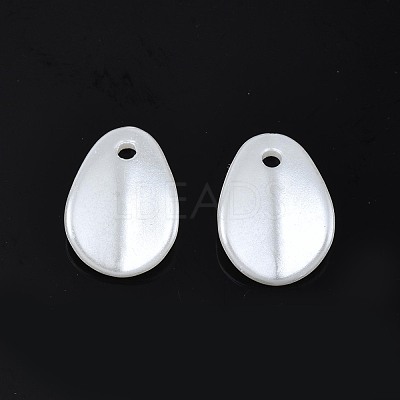 ABS Plastic Imitation Pearl Charms KY-T023-018-1