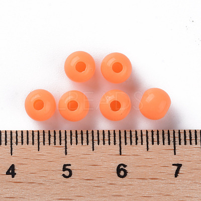 Opaque Acrylic Beads MACR-S370-C6mm-A11-1