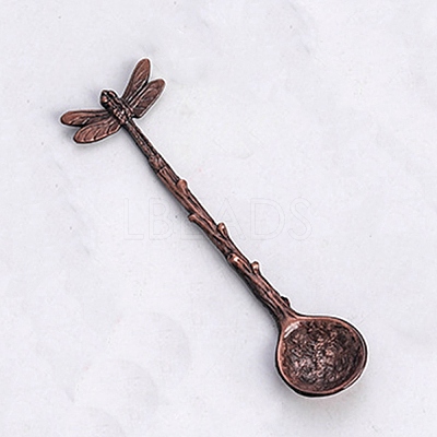 Alloy Coffee Tea Spoon LS-AJEW-H145-90R-1