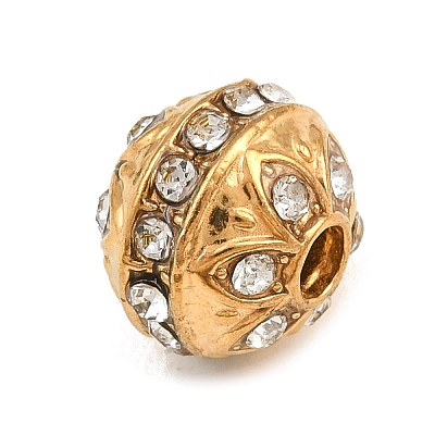 304 Stainless Steel Rhinestone Beads RB-CBA362B-01C-1