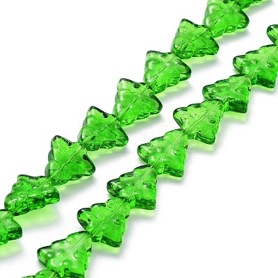 Transparent Glass Bead Strands EGLA-C002-A05-1