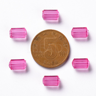 Transparent Acrylic Beads TACR-S154-27B-82-1
