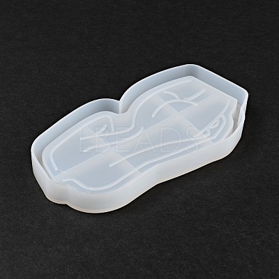 DIY Goddess Tray Palte Silicone Bust Statue Molds DIY-P070-B02-1