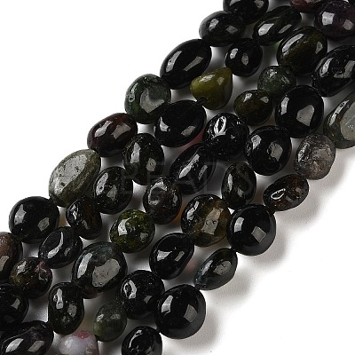 Natural Tourmaline Beads Strands G-C268-A02-6x8mm-1