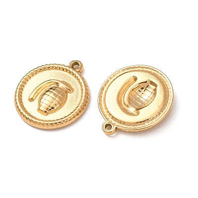 304 Stainless Steel Pendants STAS-K331-01C-G-1
