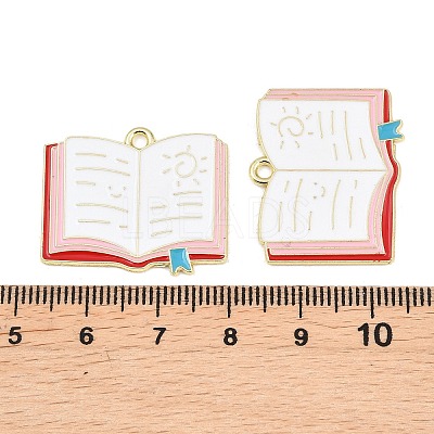 Alloy Enamel Pendants ENAM-L055-01D-02-1