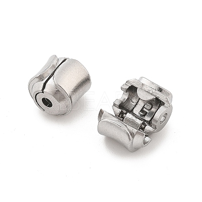 304 Stainless Steel European Style Clasps STAS-M112-04P-04-1