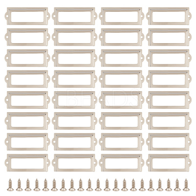 40Pcs Iron Label Frame FIND-MA0001-20P-1