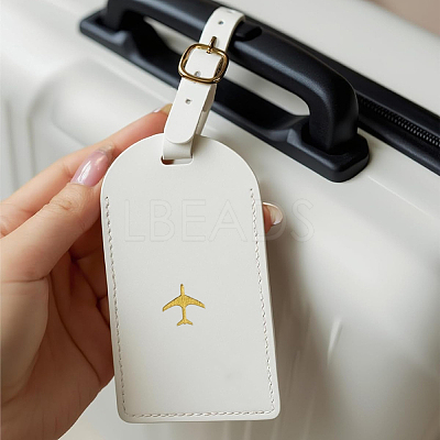 PVC Luggage Tags AJEW-CL0005-08B-1