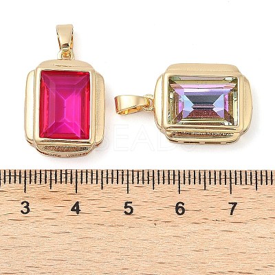 Rack Plating Brass Pendants KK-I710-06-1