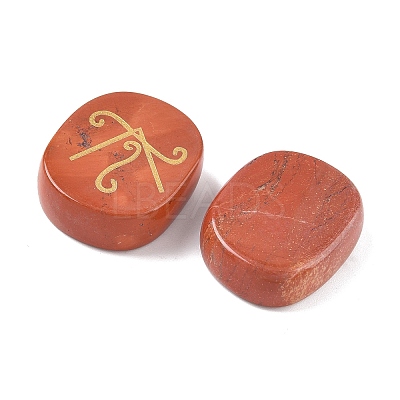 16Pcs 16 Styles Natural Red Jasper Display Decorations G-F786-02A-03-1