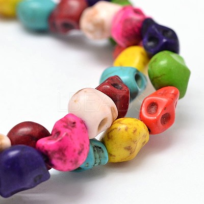 Dyed Synthetic Turquoise Bead Strands G-M145-07-A-1