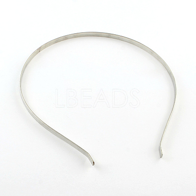 Hair Accessories Iron Hair Band Findings X-OHAR-Q042-008F-04-1