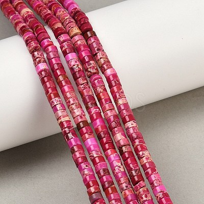 Natural Imperial Jasper Beads Strands G-Q171-A01-01N-1