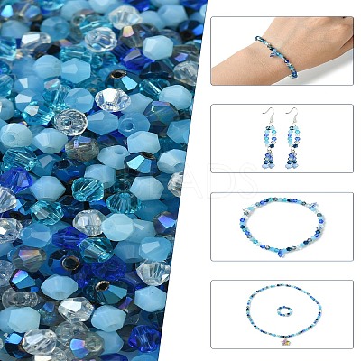 Mixed Styles Glass Beads GLAA-YWC0003-01F-1