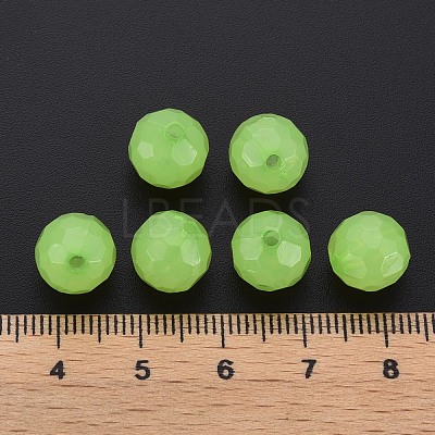 Imitation Jelly Acrylic Beads MACR-S373-97A-E06-1