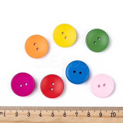 Painted Basic Sewing Button in Round Shape NNA0Z2V-1